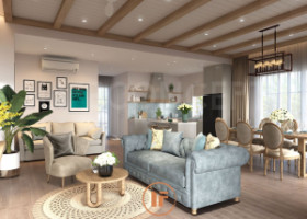 Thiết kế nội thất nhà phố Aqua City | LIFECONCEPT