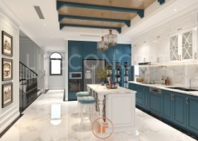 GỢI Ý 10+ BẾP SỬ DỤNG ĐÁ MARBLE TRONG THIẾT KẾ TẠI VILLA NOVAWORLD PHAN THIẾT