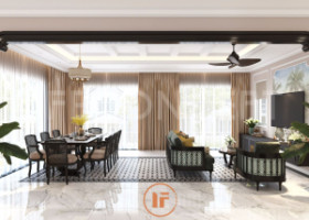 Thiết kế nội thất biệt thự song lập Aqua City chuẩn phong thủy | LIFECONCEPT