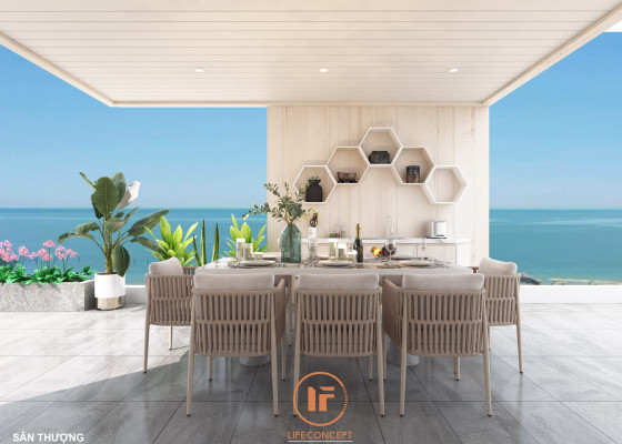 Vật liệu tái tạo trong nội thất NovaWorld Hồ Tràm | Lifeconcept & Lifetravel