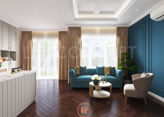 Nội thất biệt thự Aqua City phong cách Tân cổ điển | LIFECONCEPT