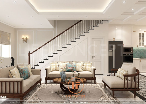 Thiết kế lại layout phòng khách Aqua City tối ưu hơn | LIFECONCEPT