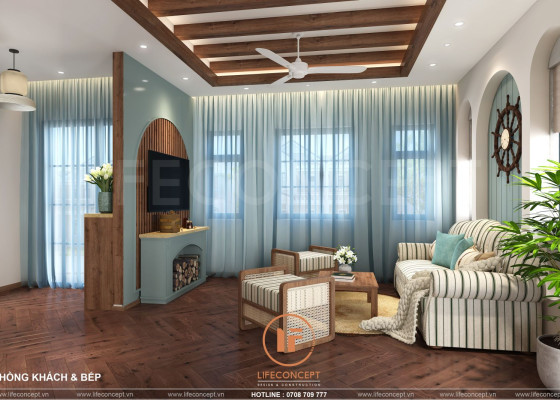 Gói nội thất Full House cho nhà phố Aqua City nhận nhà ngay | LIFECONCEPT