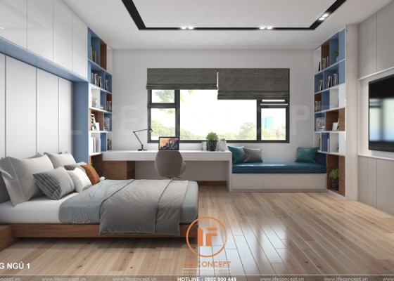 MẪU THIẾT KẾ PHÒNG HỌC TẠO ĐỘNG LỰC CHO CON EM