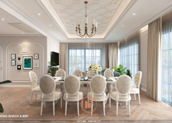 Nội thất PGA Golf Villa Novaworld nâng tầm đẳng cấp nội thất Villa biển
