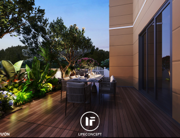 THIẾT KẾ BIỆT THỰ NOVAWORLD HỒ TRÀM 03