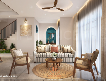 THIẾT KẾ NỘI THẤT BIỆT THỰ SONG LẬP NOVAWORLD