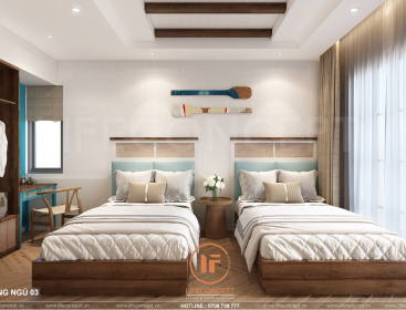 THIẾT KẾ NỘI THẤT BIỆT THỰ SONG LẬP NOVAWORLD